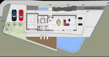FOR SALE: RESIDENTIAL LAND WITH ARCHITECTURAL DRAWINGS & PLANNING PERMIT FOR 2 HOUSES IN PALODIA