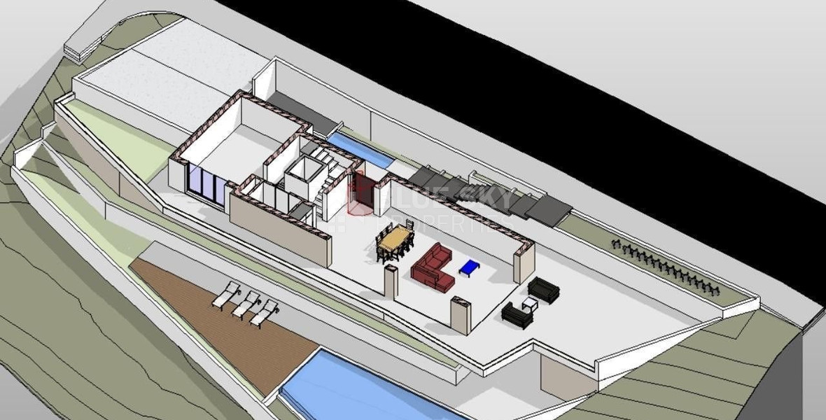 FOR SALE: RESIDENTIAL LAND WITH ARCHITECTURAL DRAWINGS & PLANNING PERMIT FOR 2 HOUSES IN PALODIA