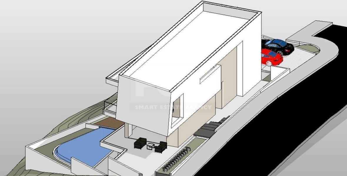 FOR SALE: RESIDENTIAL LAND WITH ARCHITECTURAL DRAWINGS & PLANNING PERMIT FOR 2 HOUSES IN PALODIA
