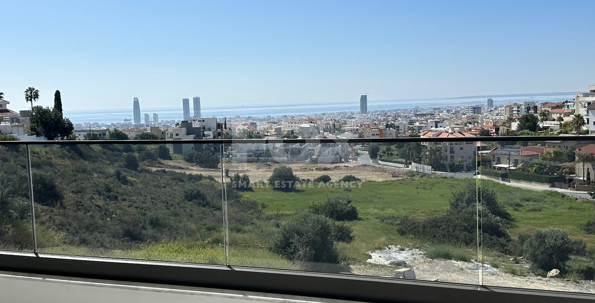 FOR RENT NEW OPTIONAL FURNISHED 2 BEDROOM APARTMENT IN AGIOS ATHANASIOS WITH PANORAMIC VIEW