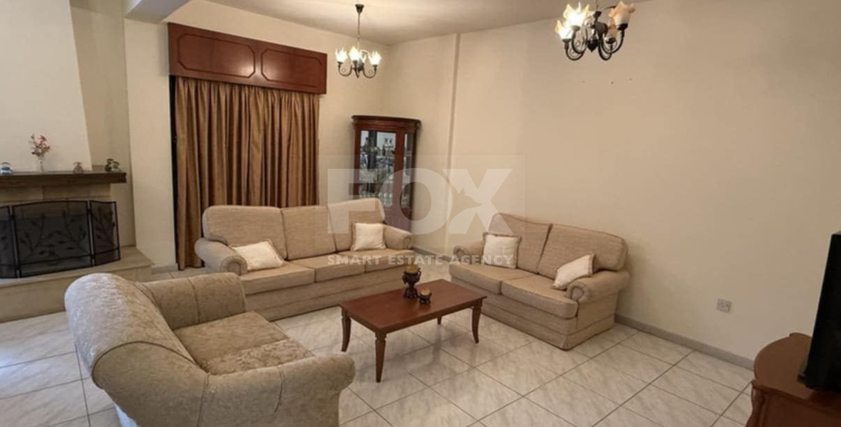 Fully Furnished Three Bedroom Semi Detached Bungalow For Rent In Kato Polemidia