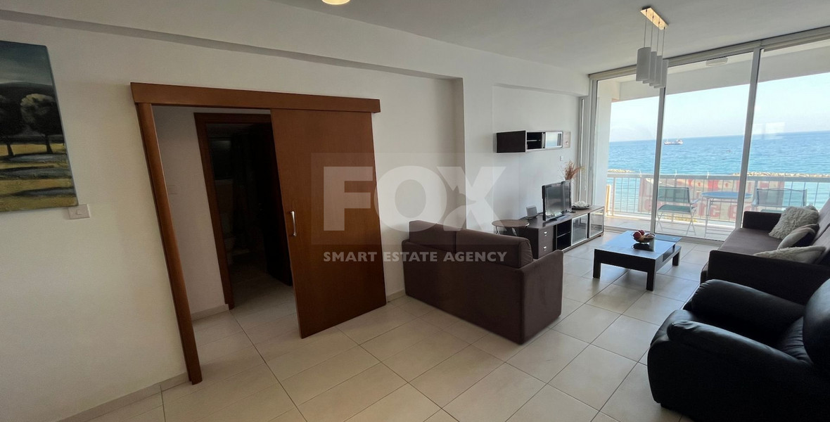 For Rent Fully Furnished Sea Front Apartment with breathtaking sea view in Neapoli