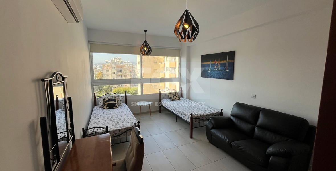 For Rent Fully Furnished Sea Front Apartment with breathtaking sea view in Neapoli