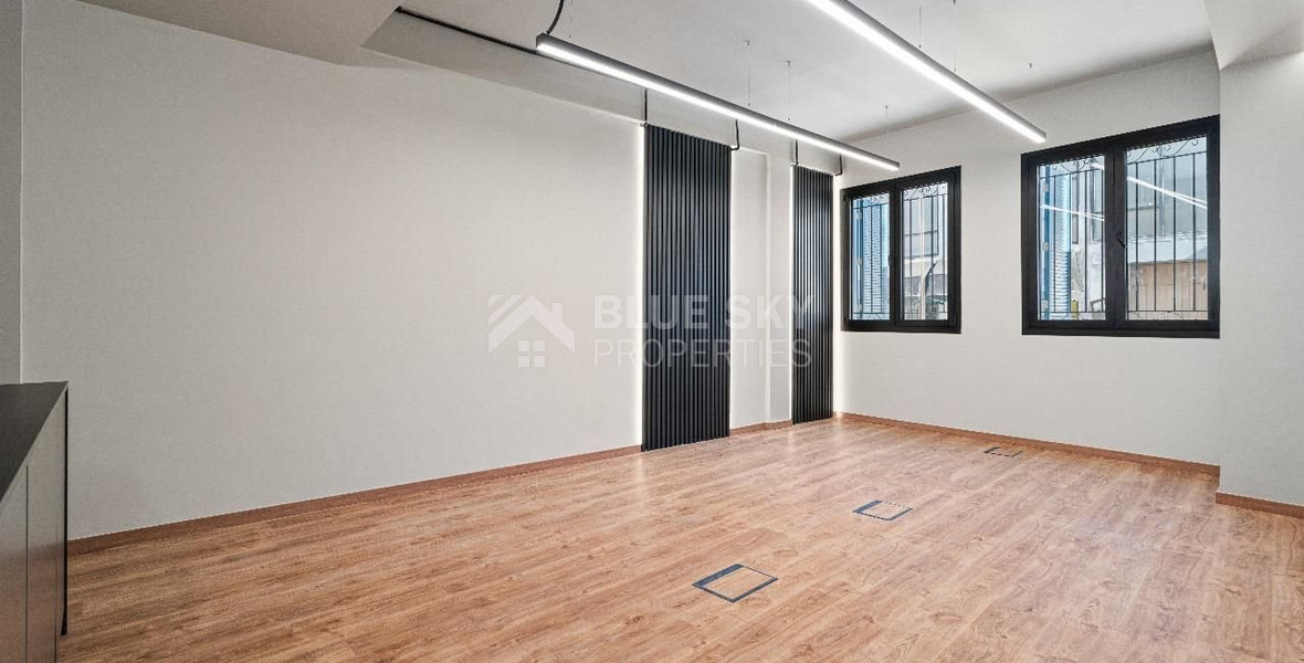 For Sale – Premium Income-Generating Office Building in Limassol’s Old Town | 600 sqm, 3 Floors + Basement, Rooftop Garden, Parking, 5+5 Year Lease