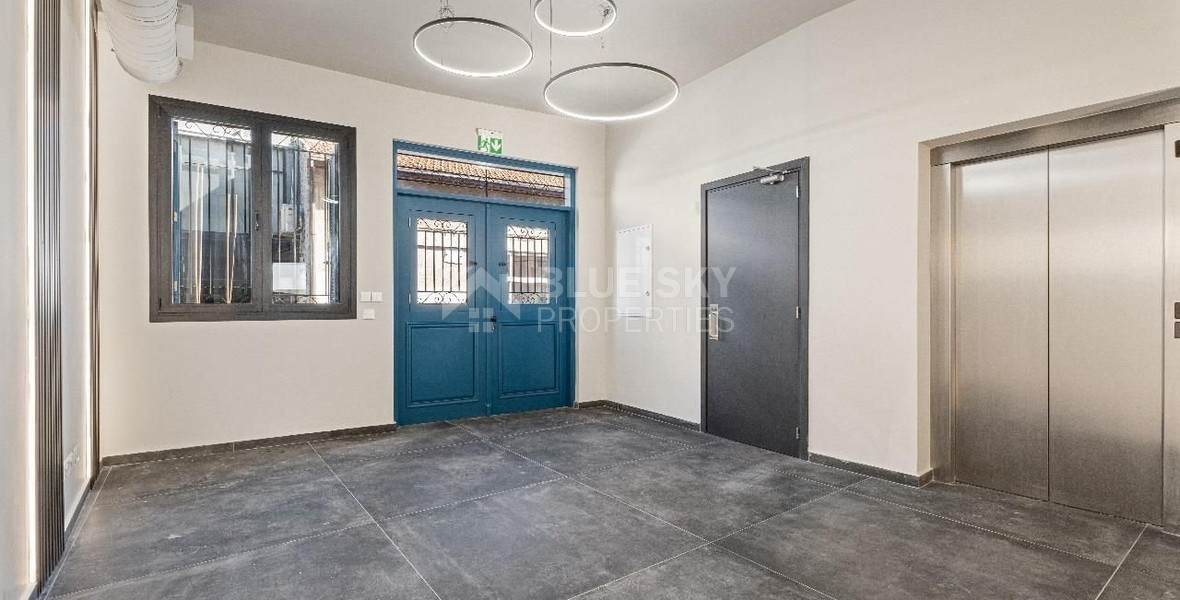 For Sale – Premium Income-Generating Office Building in Limassol’s Old Town | 600 sqm, 3 Floors + Basement, Rooftop Garden, Parking, 5+5 Year Lease