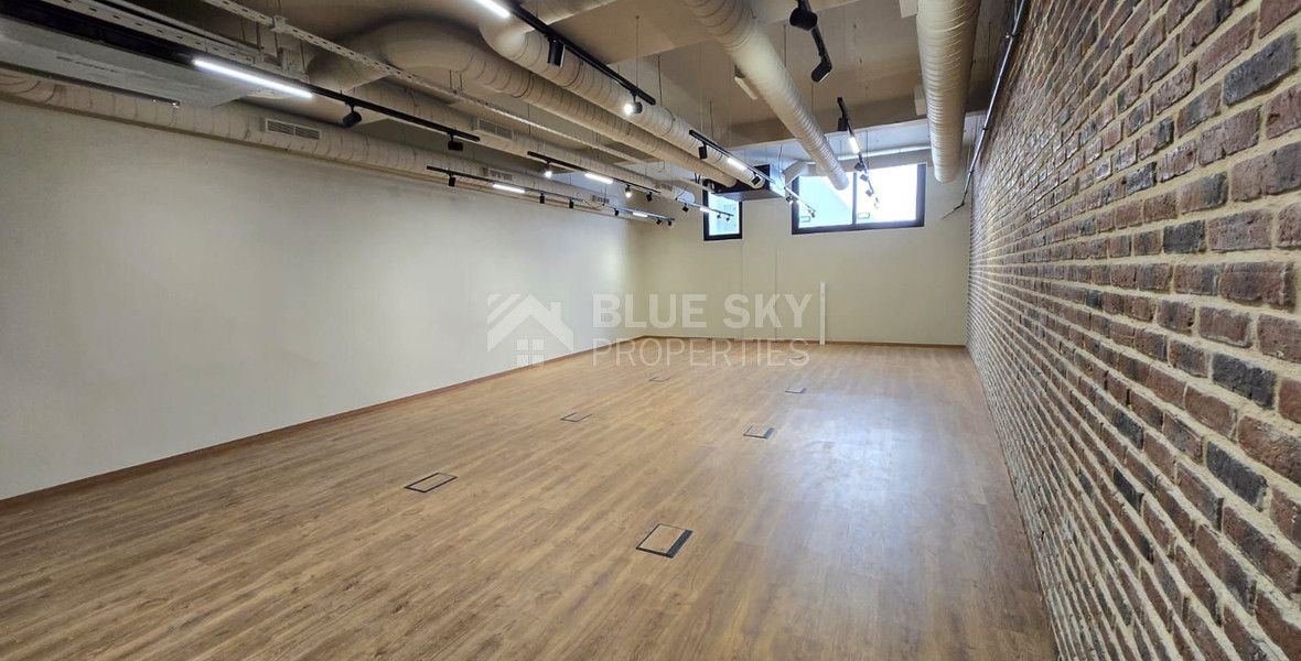 For Sale – Premium Income-Generating Office Building in Limassol’s Old Town | 600 sqm, 3 Floors + Basement, Rooftop Garden, Parking, 5+5 Year Lease