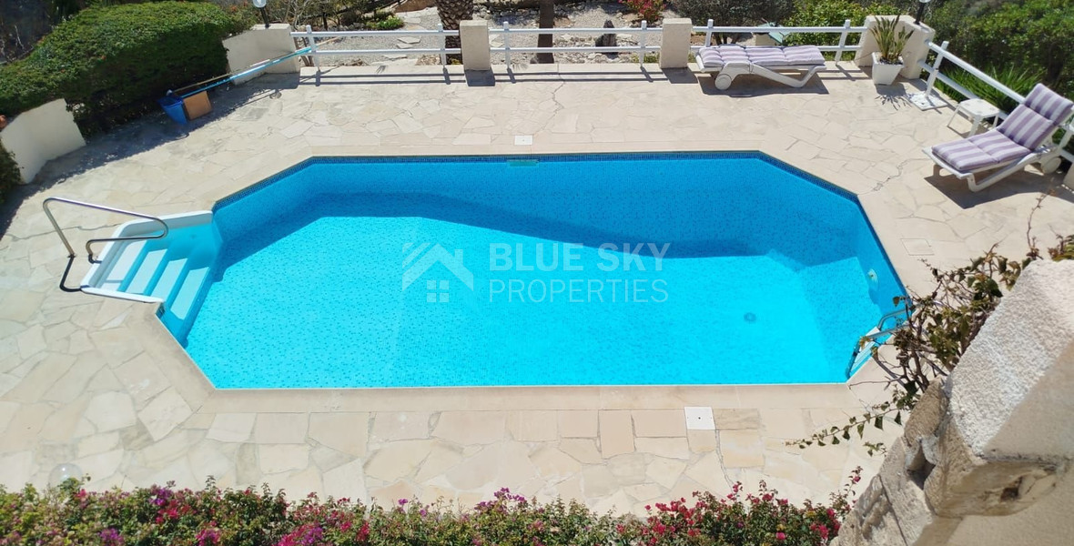 For Sale: Beautiful Detached Villa Panoramic Sea Views in Kamares, Tala