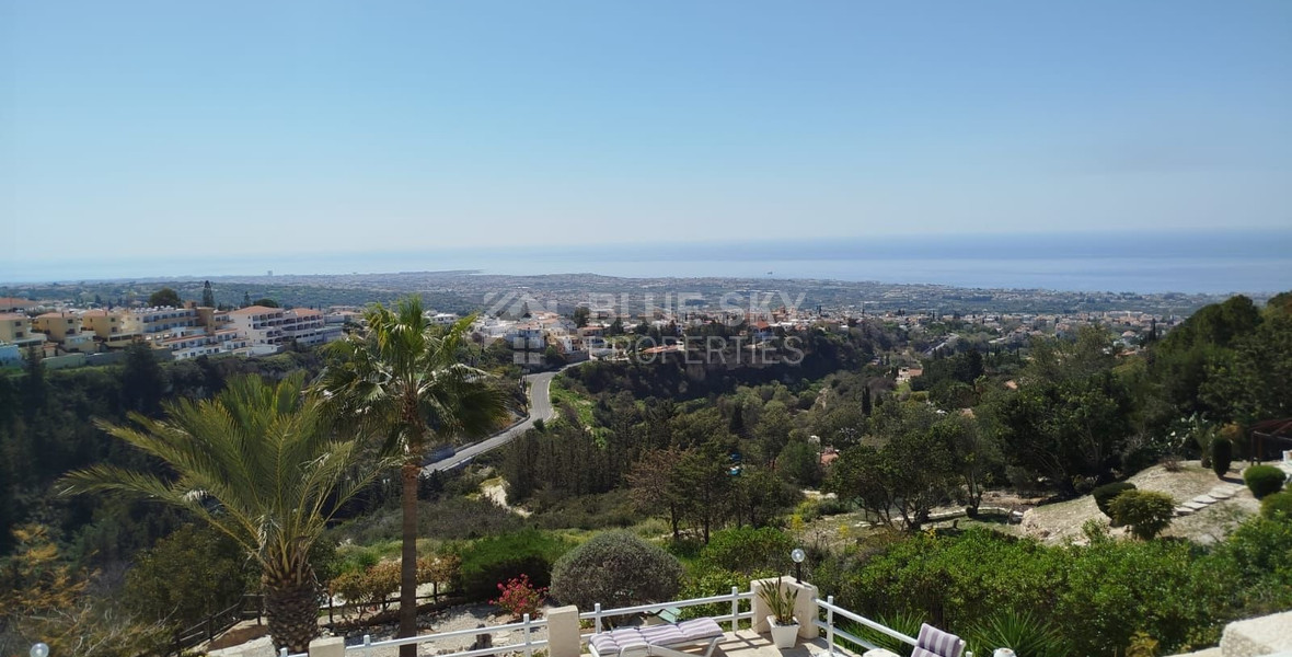 For Sale: Beautiful Detached Villa Panoramic Sea Views in Kamares, Tala