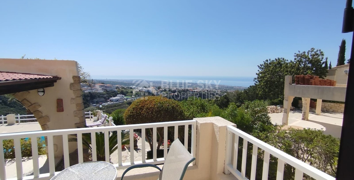 For Sale: Beautiful Detached Villa Panoramic Sea Views in Kamares, Tala