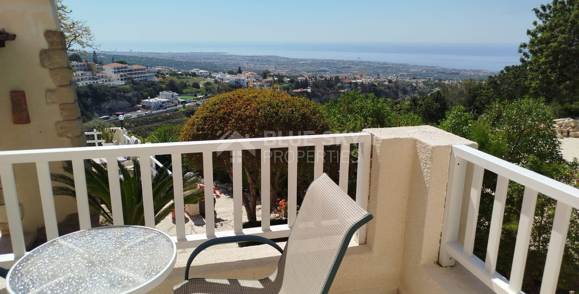 For Sale: Beautiful Detached Villa Panoramic Sea Views in Kamares, Tala