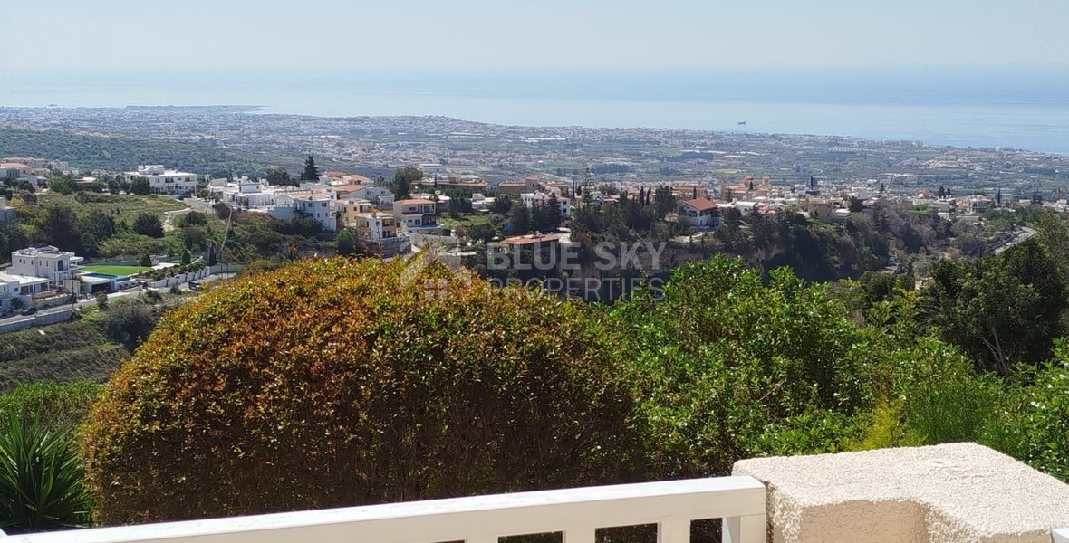 For Sale: Beautiful Detached Villa Panoramic Sea Views in Kamares, Tala