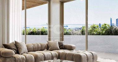 For sale 2 Bedroom Apartment with sea view in Germasogeia