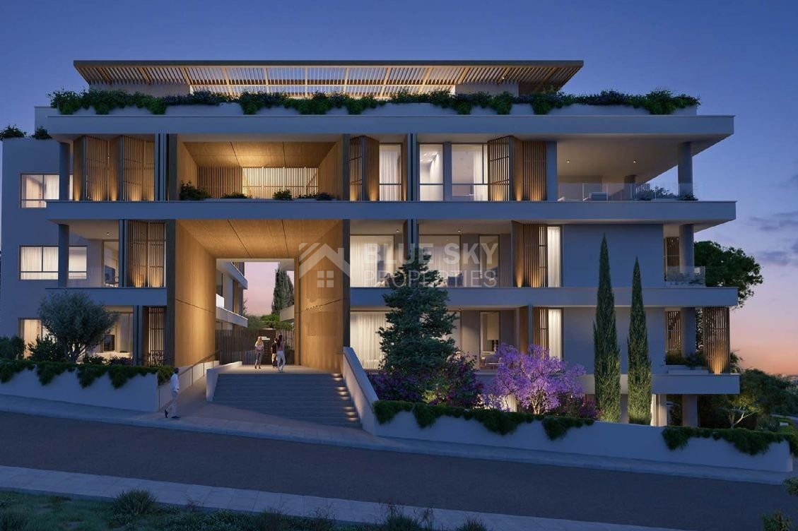 For sale 1 Bedroom Apartment with sea view in Germasogeia