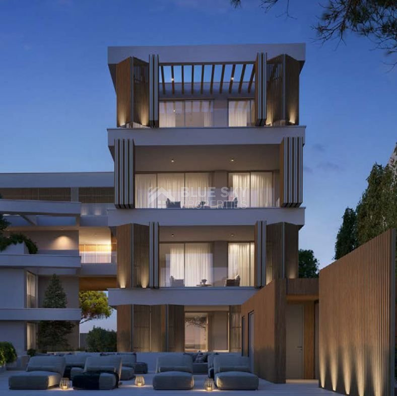 For sale 1 Bedroom Apartment with sea view in Germasogeia