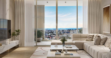 For sale 1 Bedroom Apartment with sea view in Germasogeia