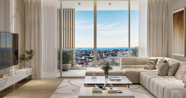 For sale 1 Bedroom Apartment with sea view in Germasogeia