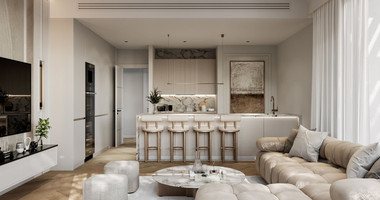 For sale 1 Bedroom Apartment with sea view in Germasogeia