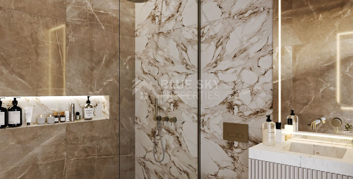 For sale 1 Bedroom Apartment with sea view in Germasogeia