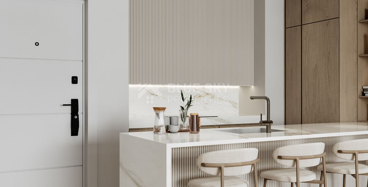 For sale 1 Bedroom Apartment with sea view in Germasogeia