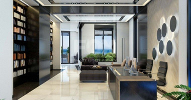 Beachfront Entire floor apartment 3 bedrooms + 1 staff room for rent in Pyrgos, Limassol