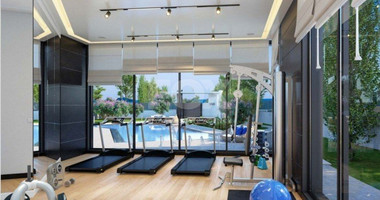Beachfront Entire floor apartment 3 bedrooms + 1 staff room for rent in Pyrgos, Limassol
