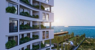 Beachfront Entire floor apartment 3 bedrooms + 1 staff room for rent in Pyrgos, Limassol