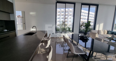 Beachfront Entire floor apartment 3 bedrooms + 1 staff room for rent in Pyrgos, Limassol