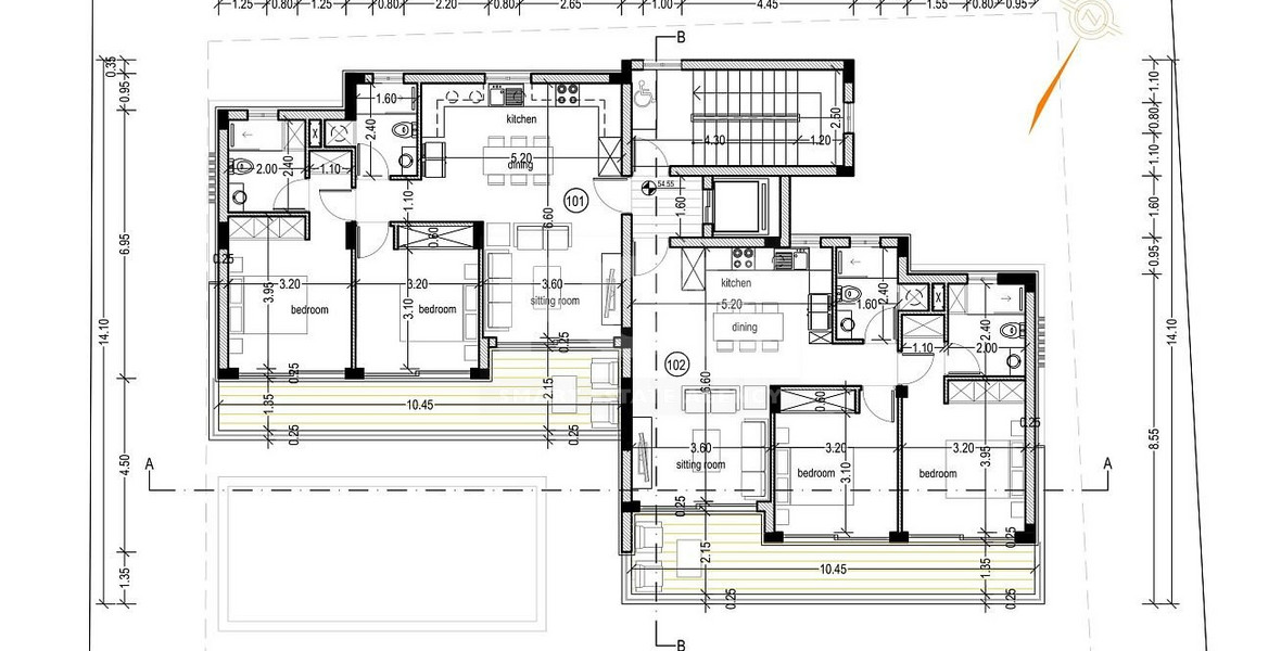 Two bedroom apartment for sale in Universal area, of Paphos