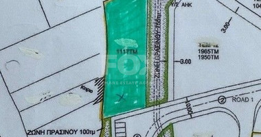 FOR SALE PRIME RESIDENTIAL LAND IN AGIOS ATHANASIOS  1117m² WITH 90% BUILDING DENSITY READY TO BUILD