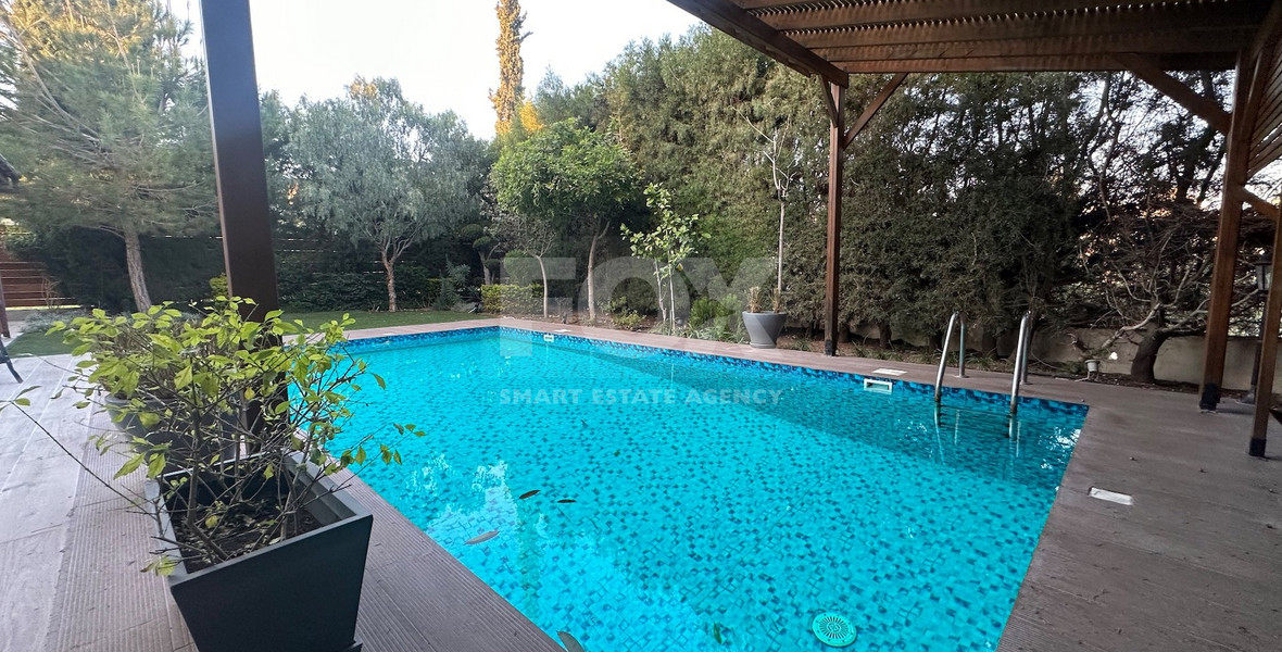 FOR RENT LUXURY 5 BEDROOM VILLA WITH SWIMMING POOL IN THE PANTHEA (MESA GEITONIA AREA OF LIMASSOL)
