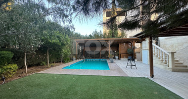 FOR RENT LUXURY 5 BEDROOM VILLA WITH SWIMMING POOL IN THE PANTHEA (MESA GEITONIA AREA OF LIMASSOL)