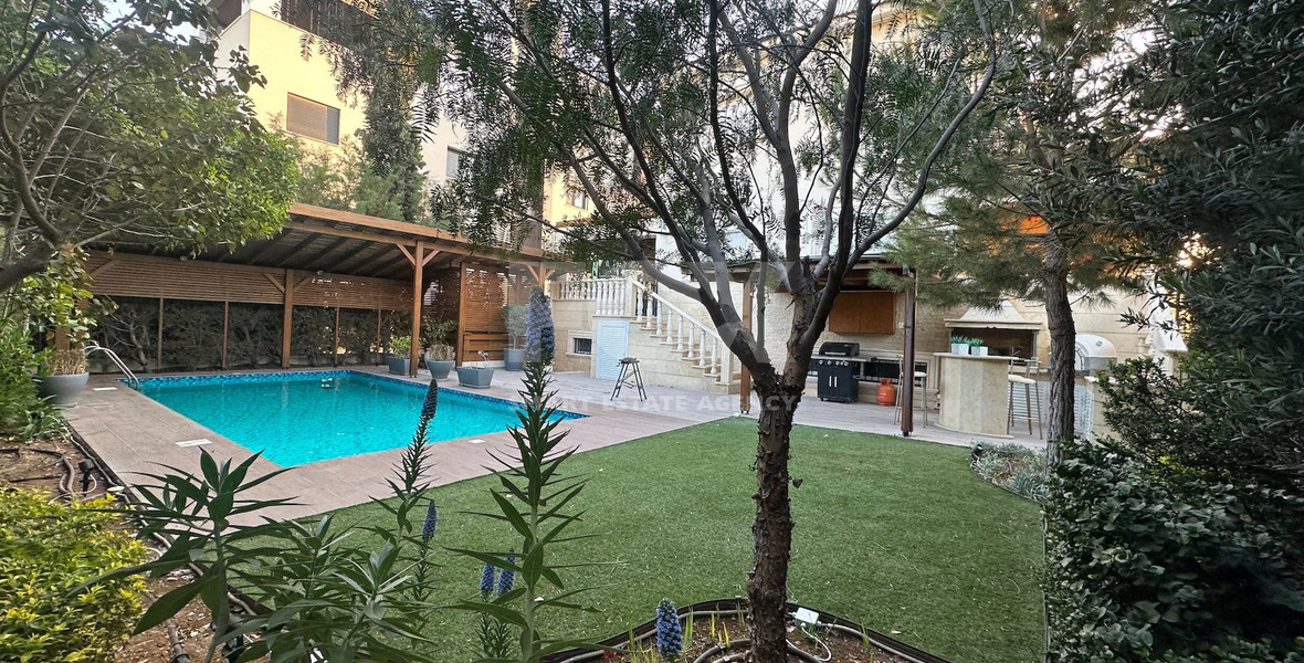 FOR RENT LUXURY 5 BEDROOM VILLA WITH SWIMMING POOL IN THE PANTHEA (MESA GEITONIA AREA OF LIMASSOL)