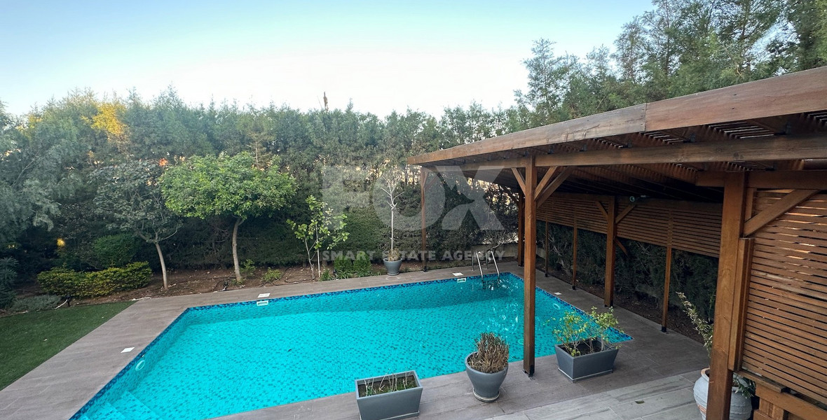 FOR RENT LUXURY 5 BEDROOM VILLA WITH SWIMMING POOL IN THE PANTHEA (MESA GEITONIA AREA OF LIMASSOL)
