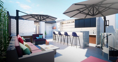 For Sale 3-Bedroom Penthouse with Roof garden, BBQ and Jacuzzi in Neapoli