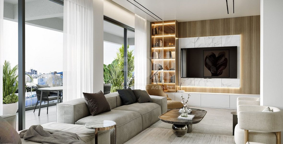 Amazing 2 + 2 bedroom apartment with roof garden plus studio of 24sqm for sale in Agios Athanasios, Limassol