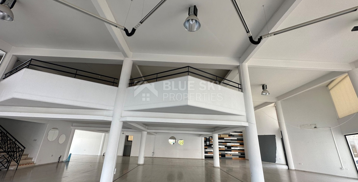 For Rent: Luxury showroom which can also be used as office premises in central Limassol