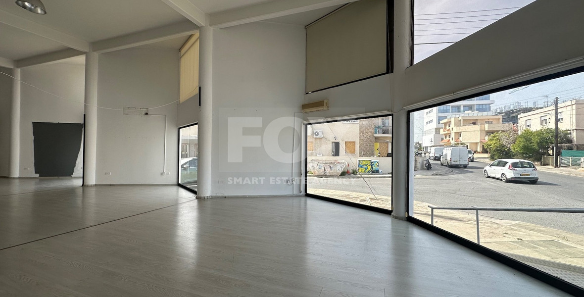 For Rent: Luxury showroom which can also be used as office premises in central Limassol.