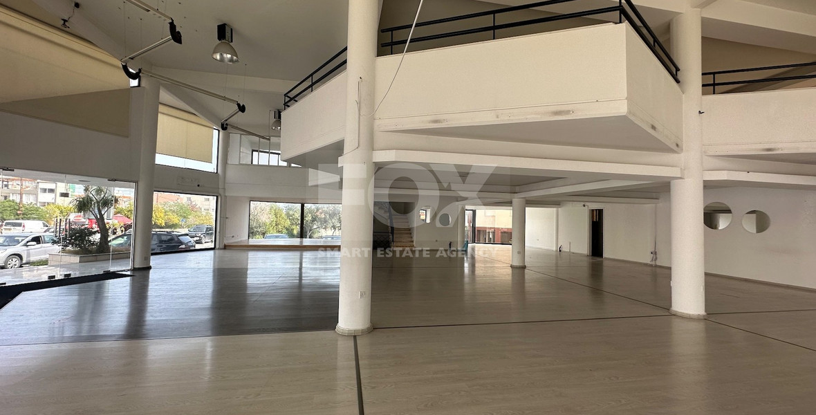 For Rent: Luxury showroom which can also be used as office premises in central Limassol.