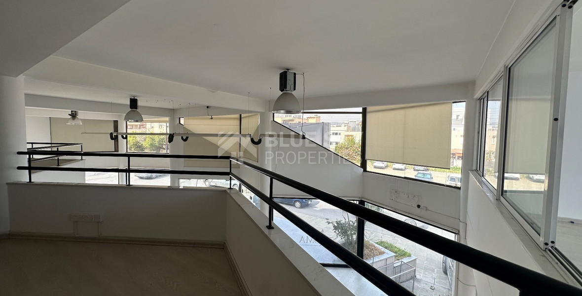 For Rent: Luxury showroom which can also be used as office premises in central Limassol