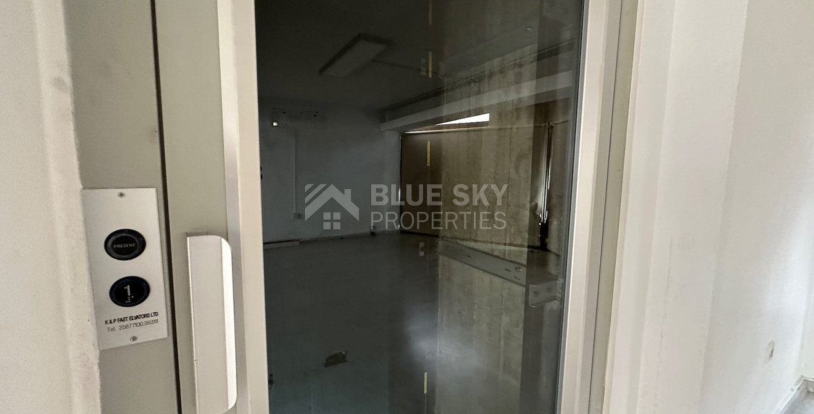 For Rent: Luxury showroom which can also be used as office premises in central Limassol