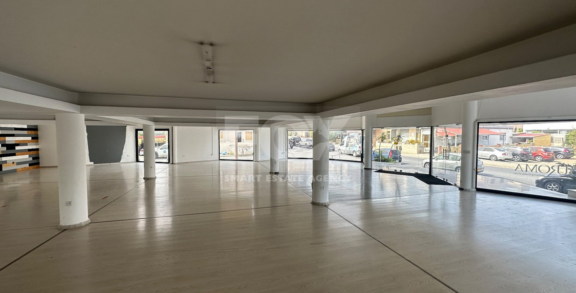 For Rent: Luxury showroom which can also be used as office premises in central Limassol.