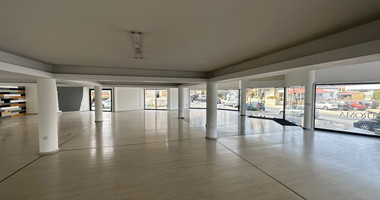 For Rent: Luxury showroom which can also be used as office premises in central Limassol