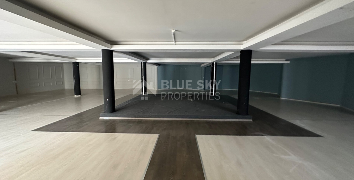 For Rent: Luxury showroom which can also be used as office premises in central Limassol