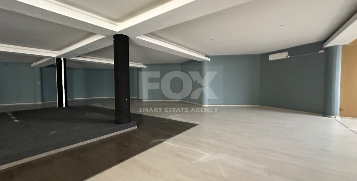 For Rent: Luxury showroom which can also be used as office premises in central Limassol.