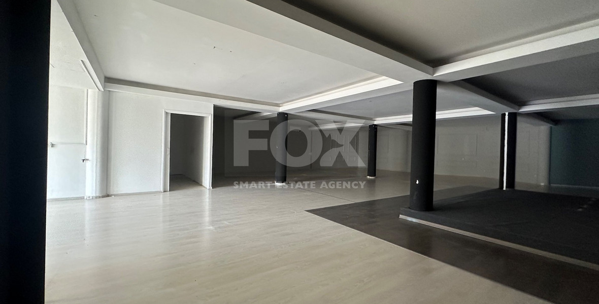 For Rent: Luxury showroom which can also be used as office premises in central Limassol.