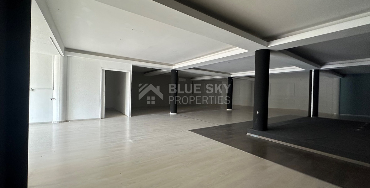 For Rent: Luxury showroom which can also be used as office premises in central Limassol