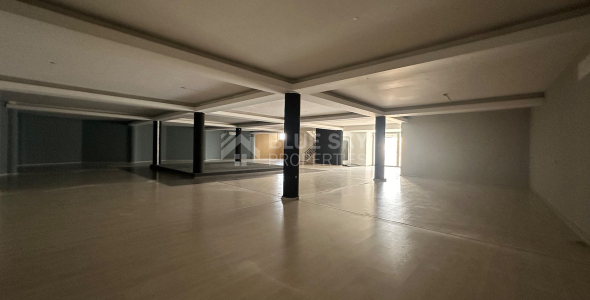 For Rent: Luxury showroom which can also be used as office premises in central Limassol