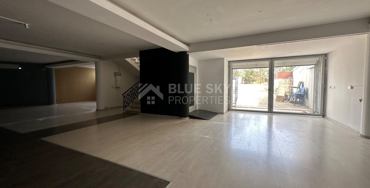 For Rent: Luxury showroom which can also be used as office premises in central Limassol