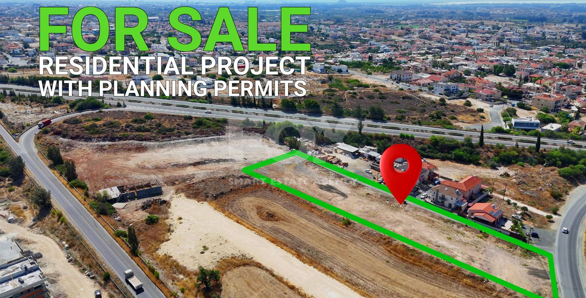 Plot for sale with planning permits in Kolossi, Limassol