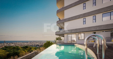 Modern Three Bedroom Apartment with Sea View For Sale in Panthea